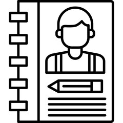 Contact Book Icon