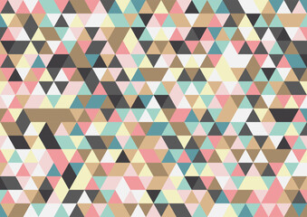 Abstract background with a Scandi style low poly design - 742643457