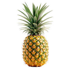 Obraz premium pineapple on isolated background