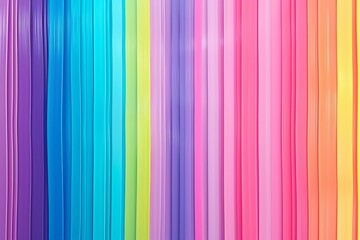 Colorful Rainbow lavender pink Copy Spcae Design. Vivid comic wallpaper geometric abstract background. Gradient motley pyramid lgbtq pride colored neon illustration fluent - obrazy, fototapety, plakaty