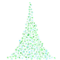 graphique arbre pois étoiles