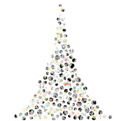 graphique arbre pois étoiles