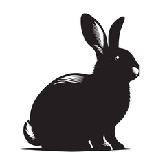 rabbit silhouette png,rabbit silhouette outline,rabbit silhouette tattoo,rabbit silhouette drawing