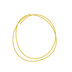 Hand Drawn Golden Circle
