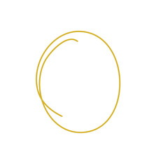 Hand Drawn Golden Circle