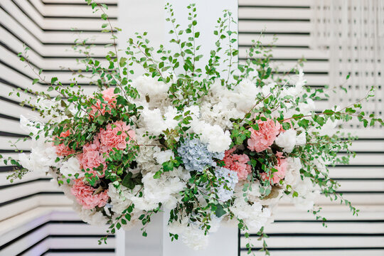 wedding modern reception.