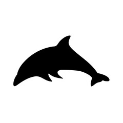 Dolphin silhouette
