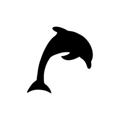 Dolphin silhouette