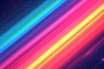 Colorful Rainbow universe Copy Spcae Design. Vivid basis wallpaper ethereal abstract background. Gradient motley mint lgbtq pride colored neon illustration transition