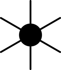 Minimalist silhouette stars icon set, twinkle shining star shape symbols, icons, elements. Modern geometric sparkle black silhouettes sign vector.