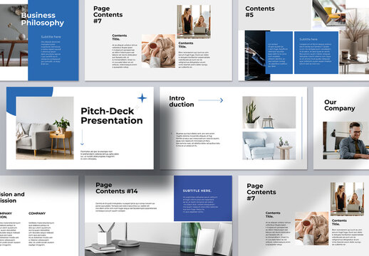 Pitch Deck Presentation Template