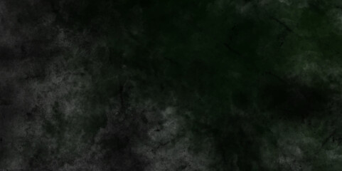 black background texture. abstract black grunge texture. black and green watercolor background