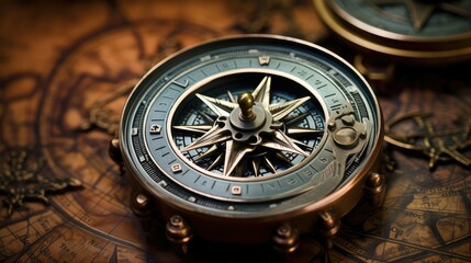 adventure pirate compass