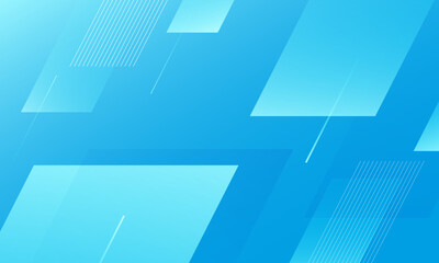 Abstract blue shapes background. Vector illustration