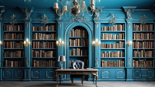 reading blue library