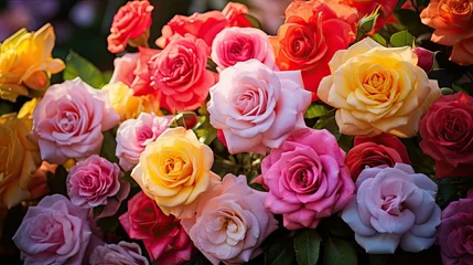 Rolgordijnen bouquet san diego flower © PikePicture