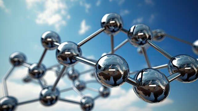 atom iron molecule