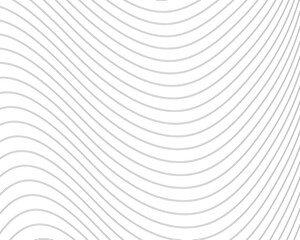 Technology and business wave lines on transparent background. Vector curve wave line seamless pattern. Gray curved line for banner design and frequency sound wave line. Future technology concept.