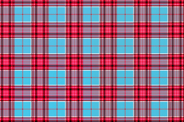 Fototapeta premium Colorful Grid Pattern Fabric Texture Background Image