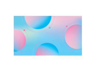 Abstract background, gradient background, bubbles, pastel, pink, blue