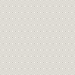 Fototapeta premium Vector seamless pattern. Repeating geometric elements. Stylish monochrome background design.