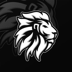 Lion Head Esport Gaming Logo