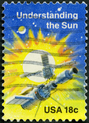 USA - 1981: shows Understanding the Sun, Space Achievement, 1981 - 742683611