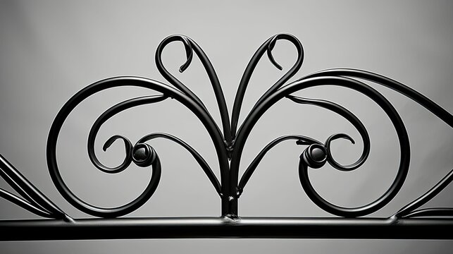 decorative wrought iron scroll