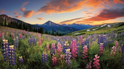 mountains crested butte wildflowers © PikePicture