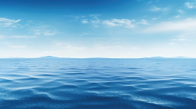 sea navy blue water color