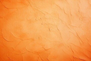 Orange paint on wall, textured background. Generative AI