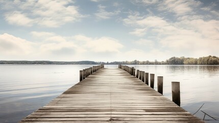 nature pier lake