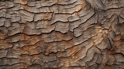 ridges oak tree bark