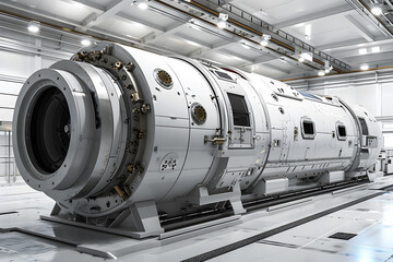 View of a winch dyeing pressure vessel modern machine