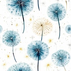 Obraz premium Seamless floral background