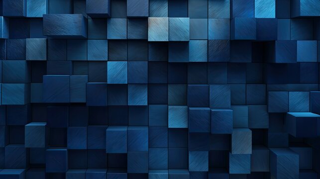 design navy blue geometric background