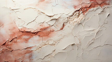 texture background of beige and brown, cracked plaster
