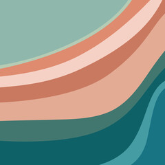 banner frame background .Colorful poster background vector illustration. art print for beauty, fashion and natural products, wellness, wedding and event.