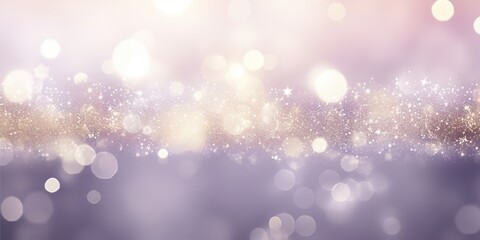 Obraz na płótnie Canvas Snow flakes light confetti glitter bokeh decorative background scene