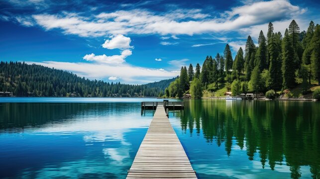 iaho coeur d alene lake