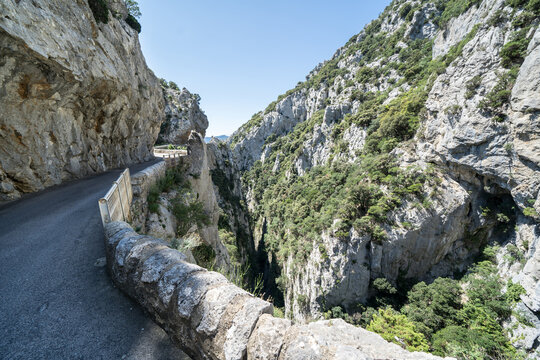 Gorges de Galamus,  Languedoc Roussillon, France