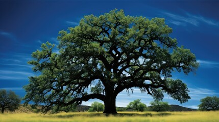 Fototapeta premium forest black oak tree
