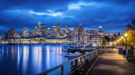 Naklejka premium tech south lake union