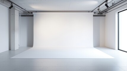 Photography Studio Blank Canvas - A spacious studio providing a blank canvas for creative possibilities
