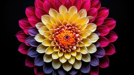 meditation flower mandala