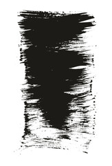 Hand Drawn Flat Fan Brush Thin Long Background High Detail Abstract Vector Background Set 