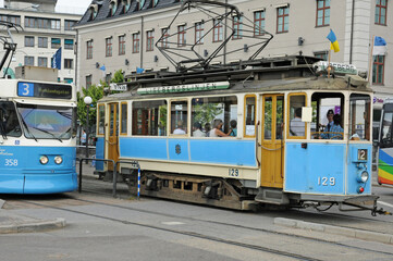 Sweden, tramway in the city of Goteborg