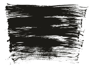 Hand Drawn Flat Fan Brush Thin Long Background High Detail Abstract Vector Background Set 