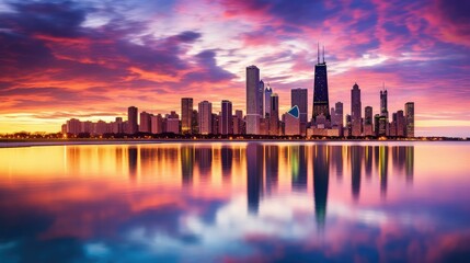 skyline chicago lakefront