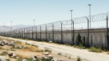 Fototapeta premium territory political border